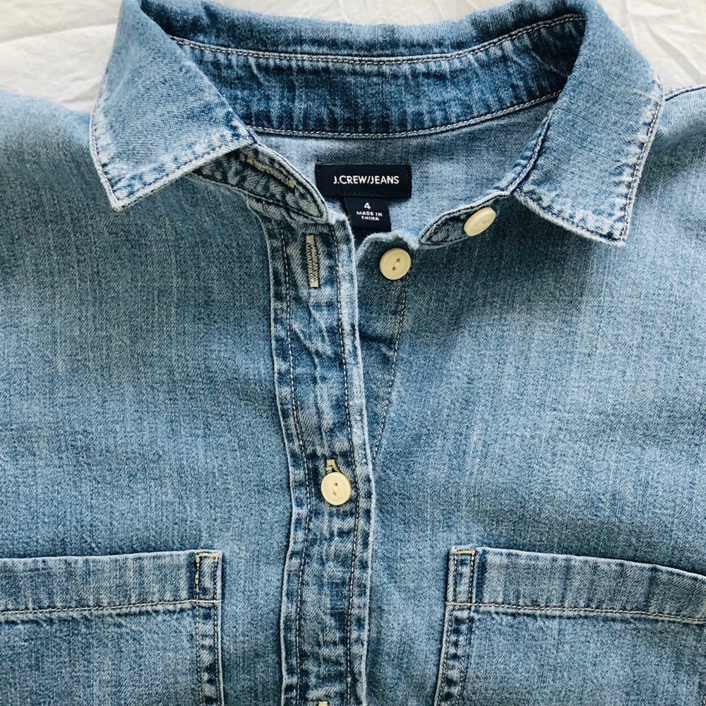J. Crew Everyday Chambray Shirt
